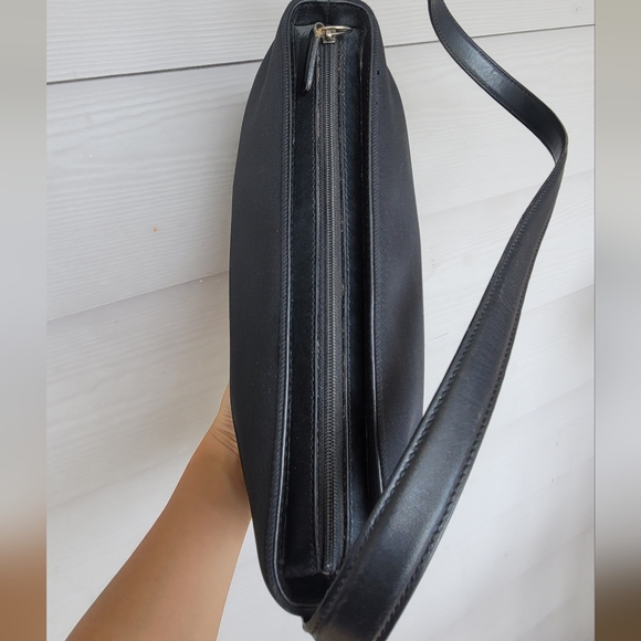 Coach Vintage Y2K Black Twill Baguette Shoulder Bag (no. 7406) - Picture 5 of 8